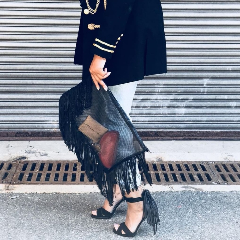 Nine West Fringe Sandal Pumps